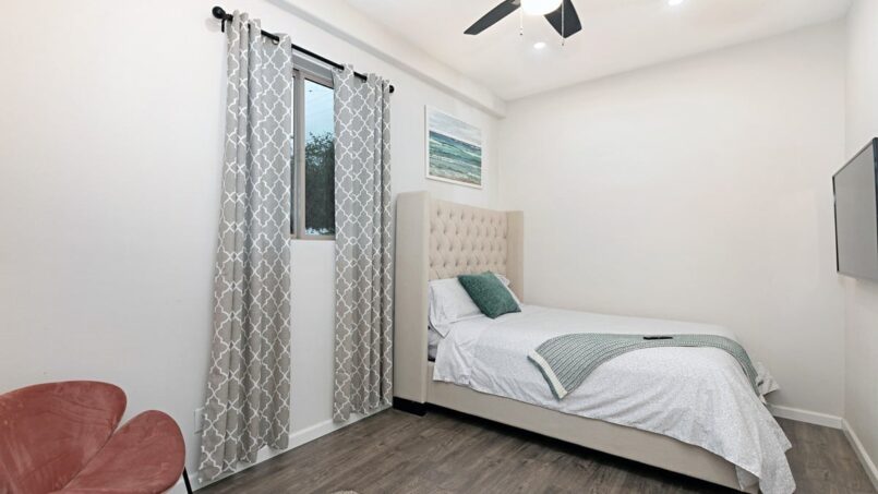 Serra Mesa San Diego vacation rental - queen bedroom with private entrance